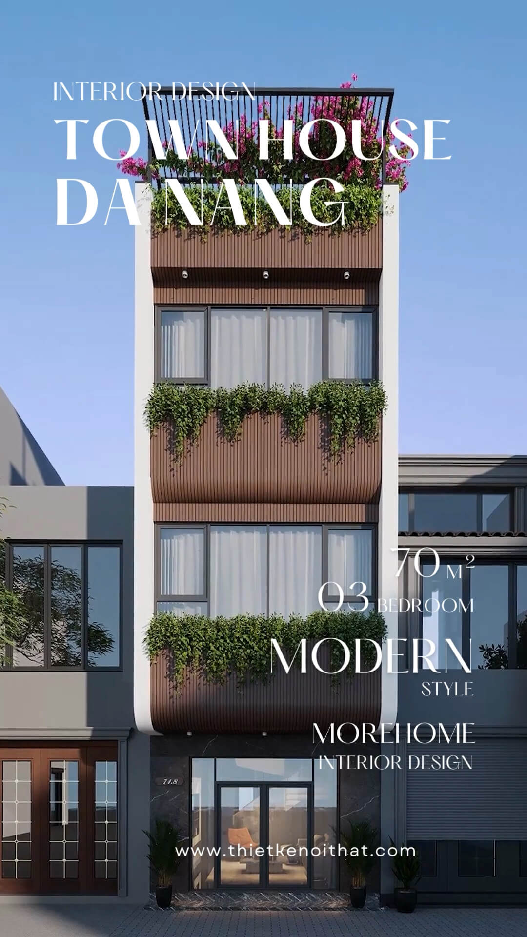 Morehome và Town House Đà Nẵng Kết Hợp Độc Đáo của Kiến Trúc và Nội Thất Tinh Tế